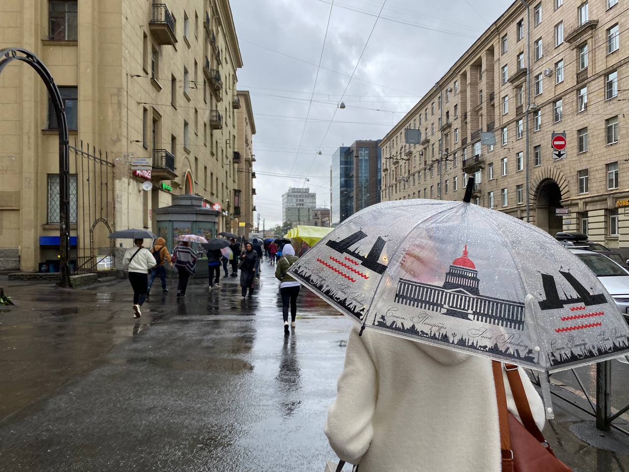 «Зирос» накрыл Петербург: центр циклона принес дожди и прохладу