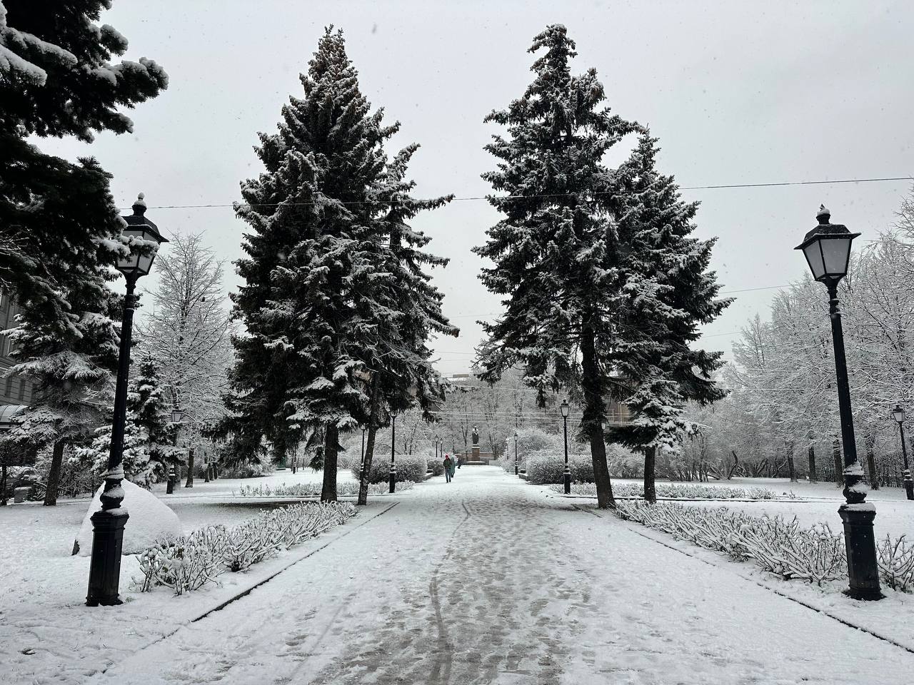 Снег и морозы ждут петербуржцев на Новый год и первые январские дни