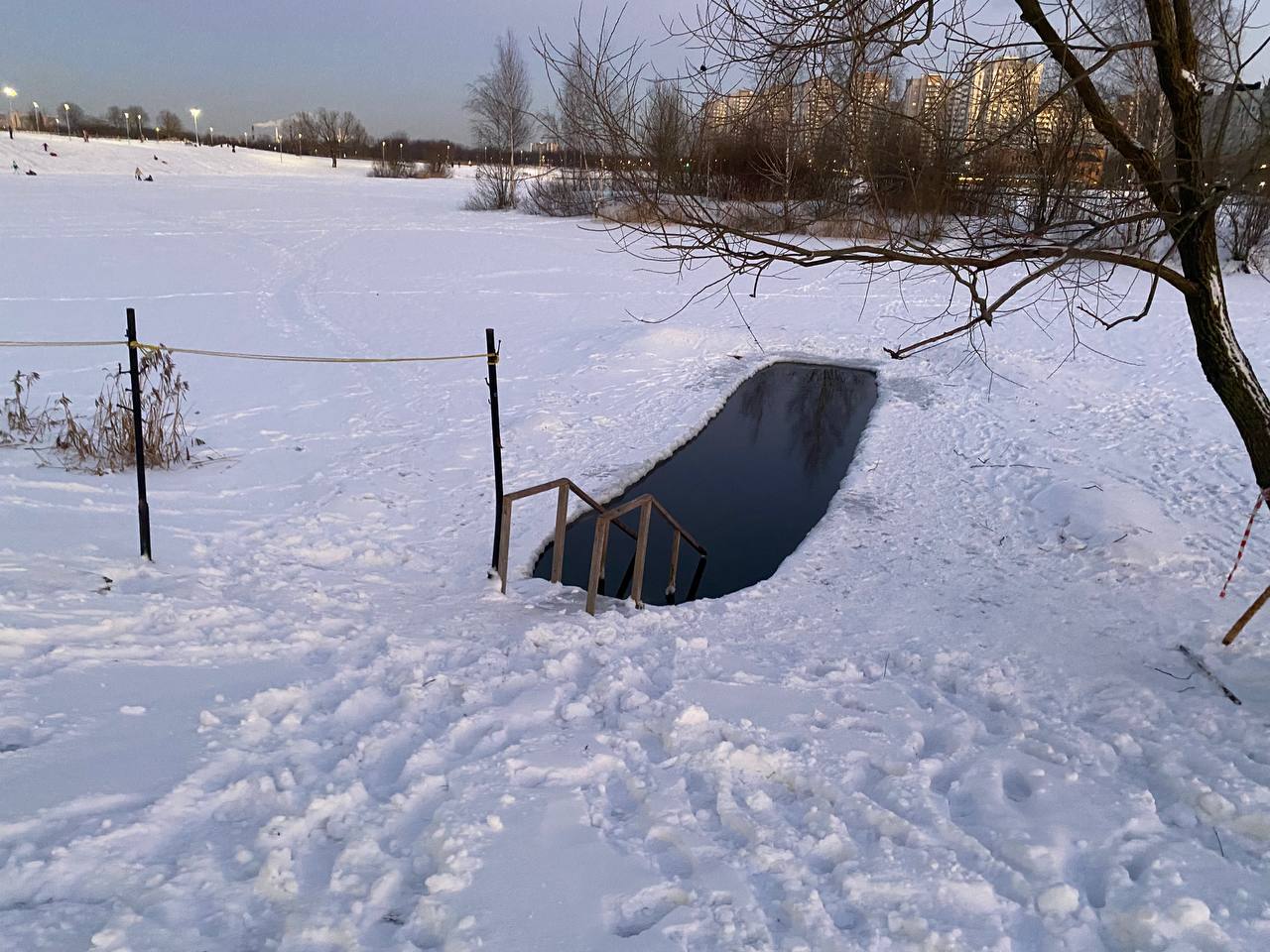 В Петербурге подготовят минимум 17 купелей для Крещенских купаний