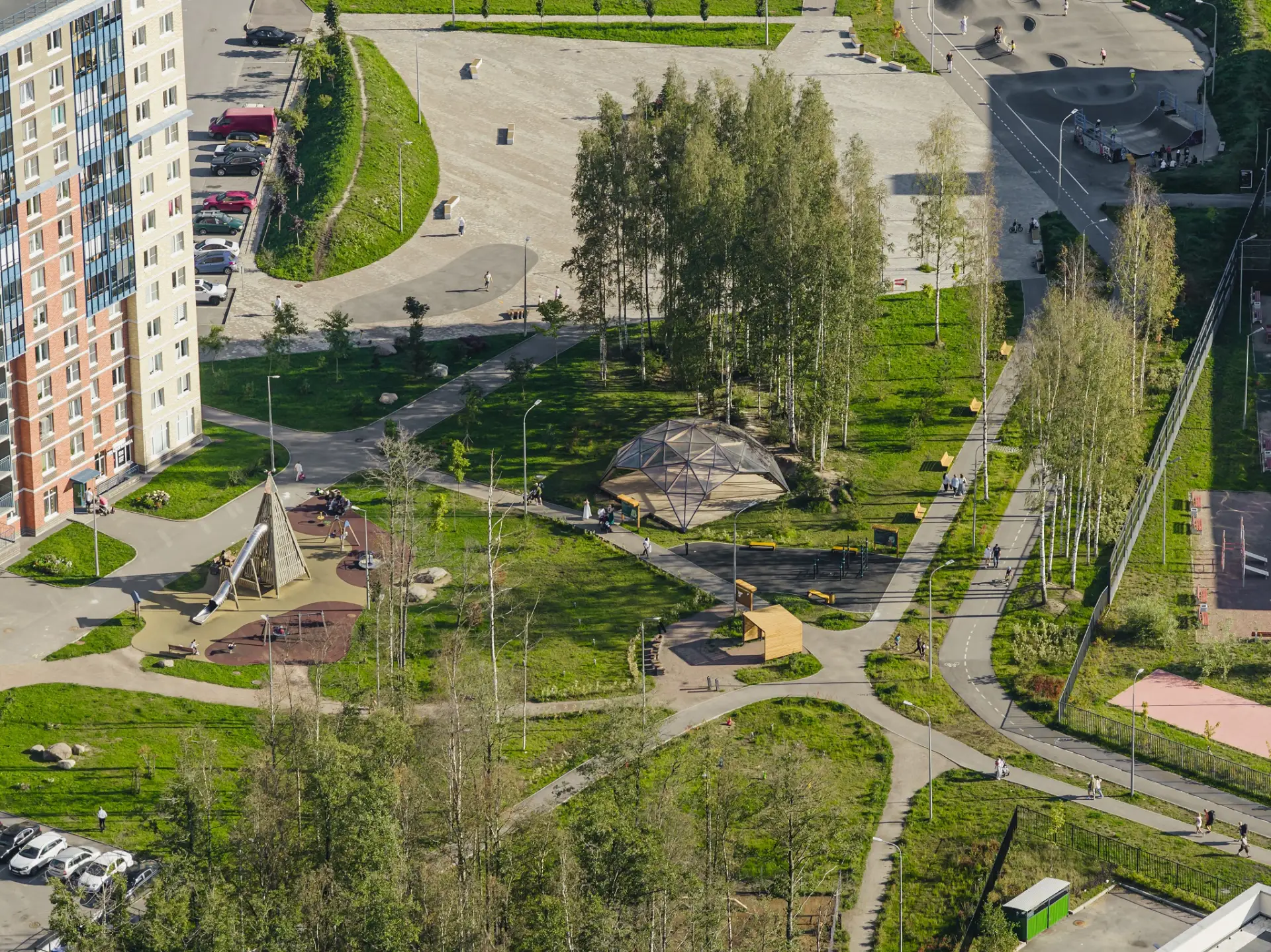 В экорайоне «Юнтолово» в 2027 году откроется соседский центр